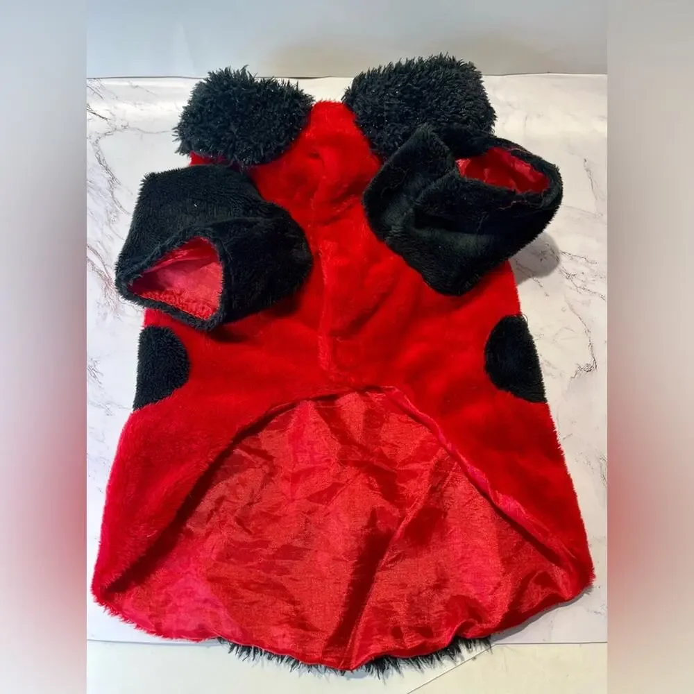 Target ladybug dog costume size small